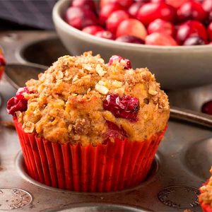 Muffins-o-Magdalenas-de-Avena-y-Yogurt-sin-Azúcar receta